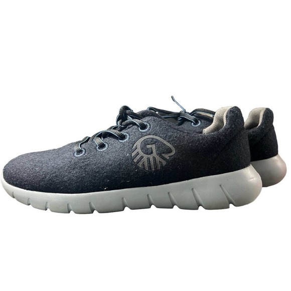 Giesswein Merino Wool Men Size 39 US 8 Blue Gray Sneaker‎ - Picture 1 of 7